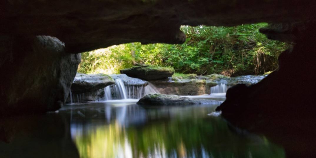 Green cave